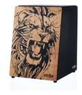 Cajon Strike Leão Sk4065 Lion Acústico de Madeira Inclinado - FSA