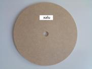 Cake Board 21cm mdf cru 6mm xalu 10 pçs c/furo