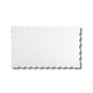 Cake Board Base Laminada Branca P/ Bolo Retangular 20x33 50 Unidades