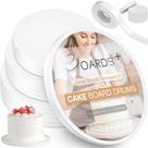 Cake Board Drum BOARDS+ Sleek 20, 25 e 30 cm, pacote com 12 unidades com ferramenta