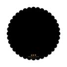 Cake Board Margarida MDF Preto - 01 unidade - Sonho Fino - Rizzo