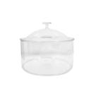 Cake Box Paris Redonda Transparente Acrílico Tampa 1.450L