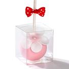 Cake Pop Box RomanticBaking, pacote com 100 unidades de plástico individual