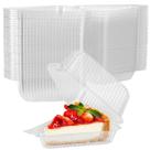 Cake Slice Container Stock Your Home, pacote com 50 e 1 compartimento