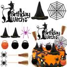 Cake Topper Morofme Witch, decoração de Halloween, 13 unidades