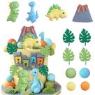 Cake Toppers LEFUBABY Baby Dinosaur Festa de Aniversário