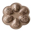 Cakelet Pan Nordic Ware Ornamental Egg, alumínio fundido de 0,5 L Cakelet Pan Nordic Ware Ornamental Egg, alumínio fundido de 0,5 L