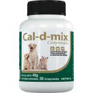 Cal-D-Mix Vetnil para Cães e Gatos - 30 Comprimidos