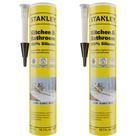 Calafetagem de Silicone STANLEY para Cozinha e Banheiro - 300ml - 100% Impermeável