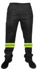 Calça 100 % algodão Brim refletiva