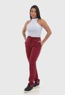 Calça 7860 Marsala Moletom F075 Calça 7860 Marsala Moletom F075