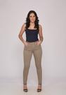 Calça 7914 Bege Escuro Bella Canvas F075