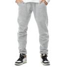 Calça Adulto Masculino Básica Jogger Punho Moletom Cinza