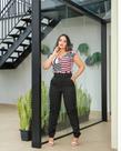 Calça Alfaiaria Com Cinto