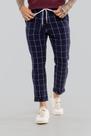 Calça Alfaiataria Barra Italiana Xadrez