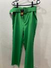 Calça alfaiataria cor verde tamanho g
