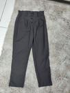 Calça alfaiataria de linho preta