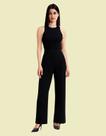 Calça Alfaiataria Feminina Pantalona Flare Wide Leg Social Cintura Alta Calça Alfaiataria Feminina Pantalona Flare Wide Leg Social Cintura Alta