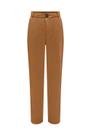 Calça Alfaiataria Lunender Malha Caramelo