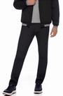 Calça Alfaiataria Sarja Premium Hematita Preta Dockston - Modelagem Regular Fit Calça Alfaiataria Sarja Premium Hematita Preta Dockston - Modelagem Regular Fit