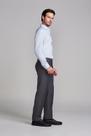 Calça Alfaiataria Slim Fit - Cinza Grafite