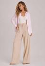 Calça Alfaiataria Wide Leg Bege Salvatore Calça Alfaiataria Wide Leg Bege Salvatore