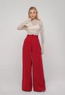 Calça Alfaiataria Wide Leg Vinho Salvatore