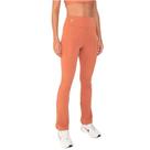 Calça Amei Sport Flare Com Bolso Interno - Ferrugem