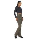 Calça Amei Sport Flare Com Bolso Interno - Verde