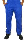 Calça azul royal brim profissional sarja construção Civil indústria
