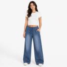 Calça Baggy Feminina Facinelli 240551 Azul