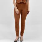 Calça Bana Bana Montaria Skinny em Suede Feminina