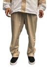 Calça banks tactel - caqui + branco Calça banks tactel - caqui + branco