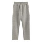 Calça Básica Infantil Unissex Em Moletom - Cinza 004 Calça Básica Infantil Unissex Em Moletom - Cinza 004