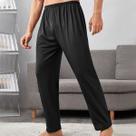 Calça Básica Masculino para Dormir Confortável Slim