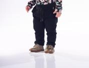 Calça Bebê Kiki Xodó Malha Canelada Babado 1700003 Calça Bebê Kiki Xodó Malha Canelada Babado 1700003