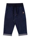 Calça Bebê Menino Jeans Barra Virada Nini &amp Bambini