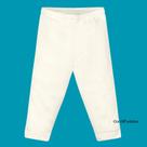 Calça Bebê Unissex Angerô em Suedine na cor Off White Tamanho:RNCor:Igual da foto Calça Bebê Unissex Angerô em Suedine na cor Off White Tamanho:RNCor:Igual da foto