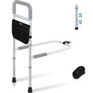 Calça Bed Rails para idosos e adultos, ajustável de segurança, cinza