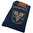 Calça Best Rodeio Feminina Bordada Navajo Long Horn Jeans Ok