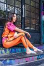 Calça Bicolor Amanda