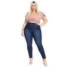 Calça biotipo jeans feminina skinny plus size