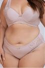 Calça Biquíni Plus Size em Renda e Microfibra Santa Passion