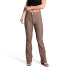 Calça Boot Cut Bolso Falso Feminina Sawary - 282039