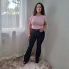 Calça boot cut