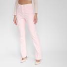 Calça Boot Cut Sawary Com Fenda Feminina