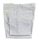 Calça Branca de Gabardine Masculina Social Tradicional Ref: 24e