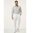 Calça Branca Indiana De Algodão Yoga e Meditação