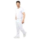 Calça Branca Masculina cós 1/2 Elástico