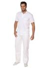 Calça branca masculina cós meio elástico